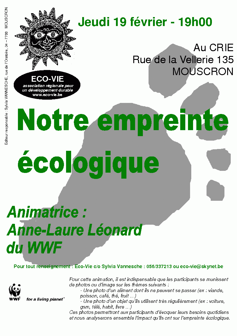 affiche wwf