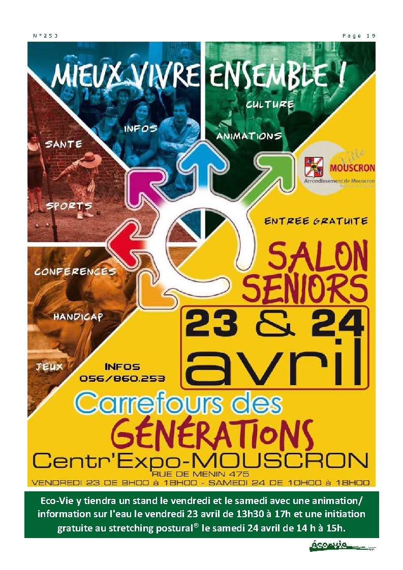 affiche salon des seniors