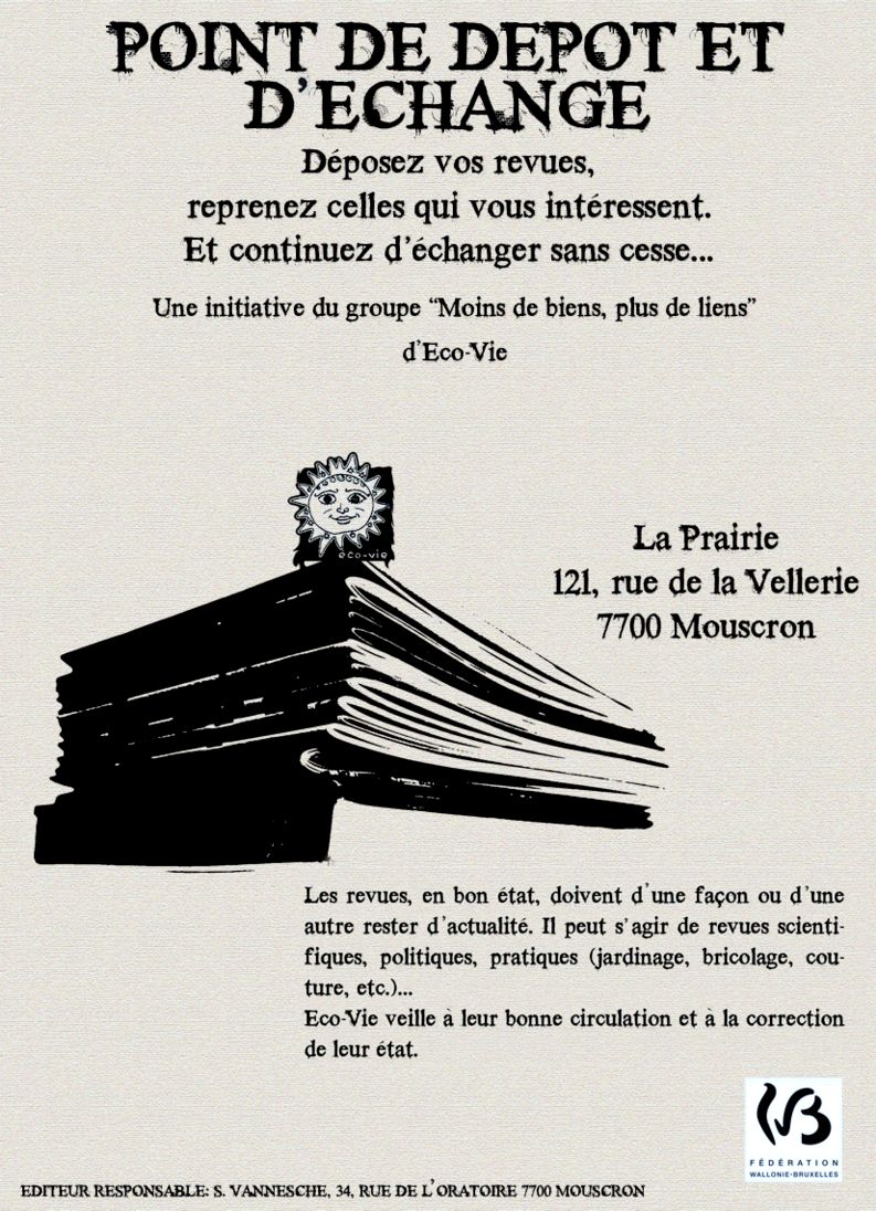 affiche point dépôt